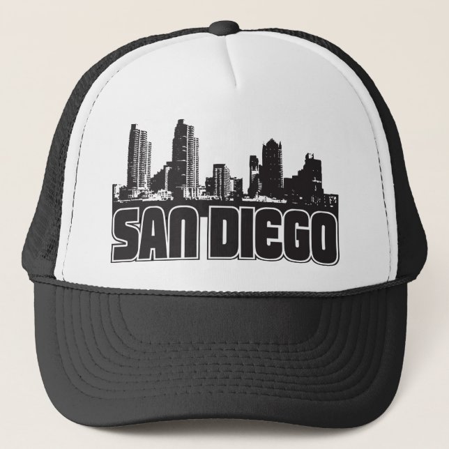 Gorra De Camionero Horizonte de San Diego (Anverso)