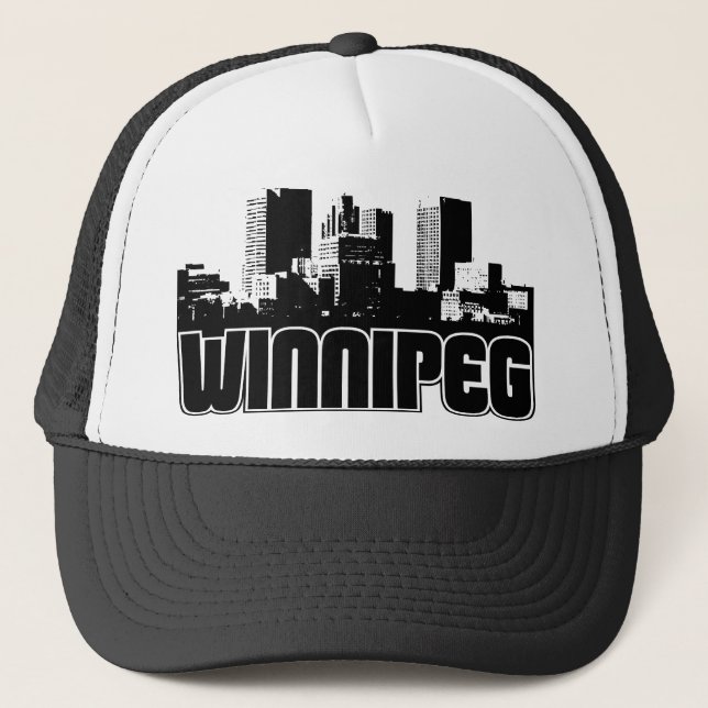 Gorra De Camionero Horizonte de Winnipeg (Anverso)