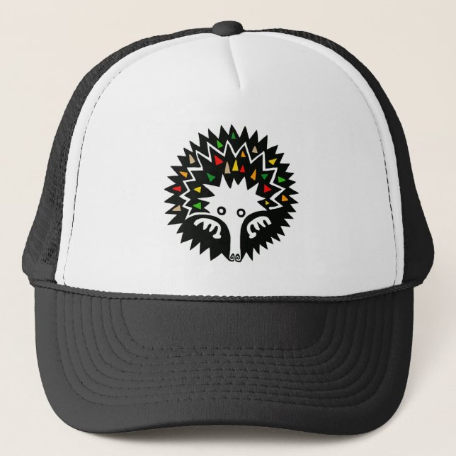 Gorra De Camionero Hormigón espinoso - ECHIDNA - Vida silvestre - Nat (Anverso)