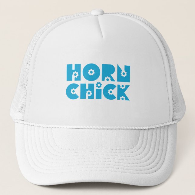 Gorra De Camionero Horn Chick (Anverso)