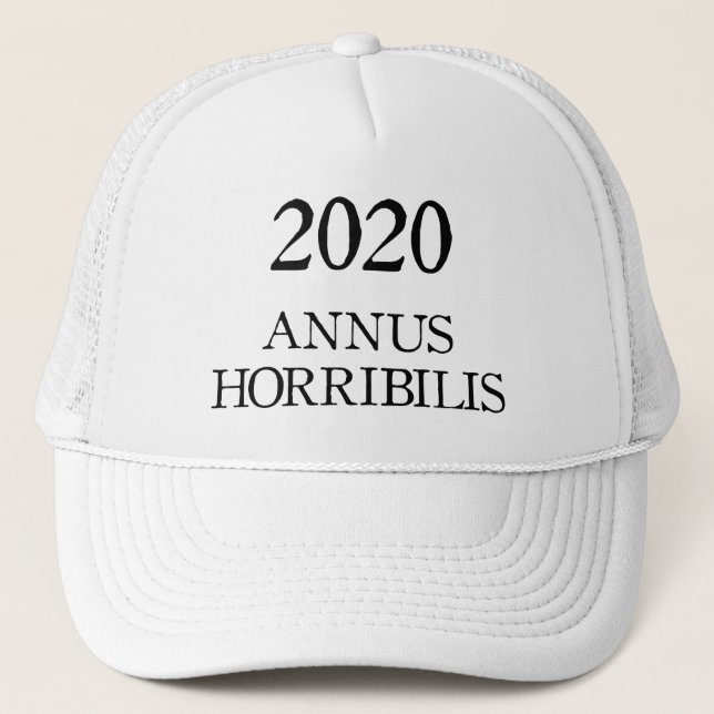Gorra De Camionero Horribilis Año Latino Horrible 2020 (Anverso)