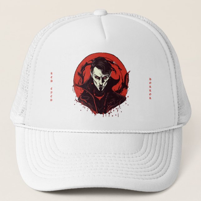 Gorra De Camionero Horror de ojos rojos (Anverso)