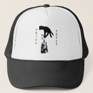 Gorra De Camionero Horror Skeleton Creepy La jaula del esqueleto huma
