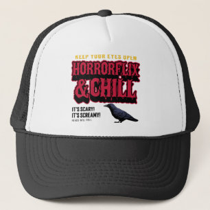 Gorra De Camionero Horrorflix Y Chill