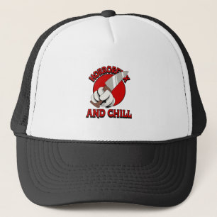 Gorra De Camionero Horrorflix Y Chill A