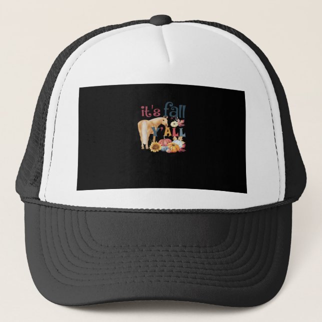 Gorra De Camionero Horse es el estilo de moda de otoño (Anverso)