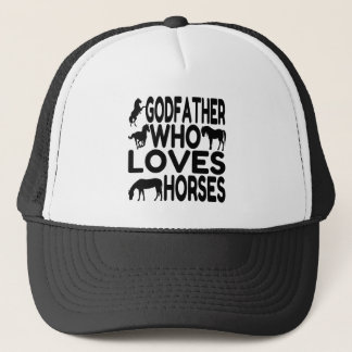 Gorra De Camionero Horse Lover Godfather