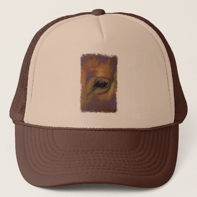 Gorra De Camionero Horse Portrait (Anverso)