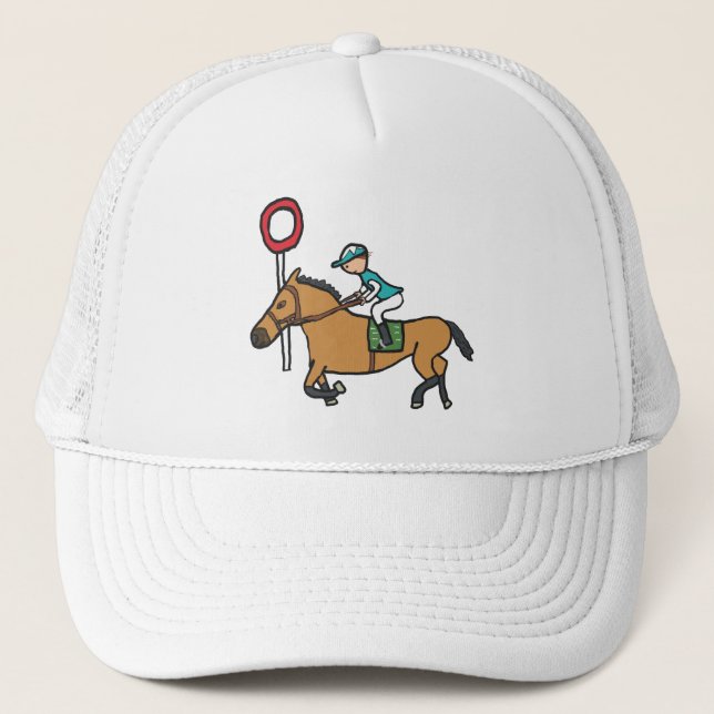 Gorra De Camionero Horse Racing (Anverso)
