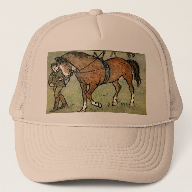 Gorra De Camionero Horse School (Anverso)