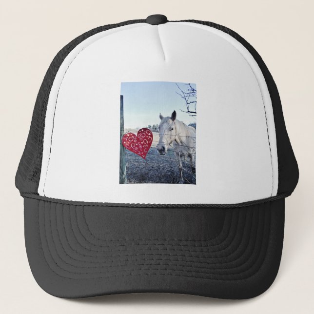 Gorra De Camionero HORSE Valentine (Anverso)