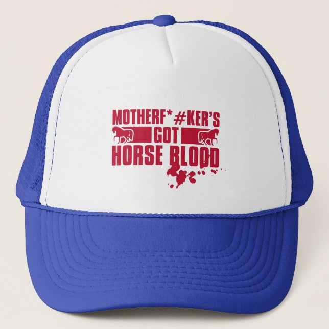 Gorra De Camionero Horseblood (Anverso)