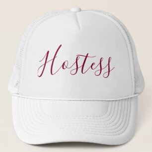 Gorra De Camionero Hostess linda Calligraphy