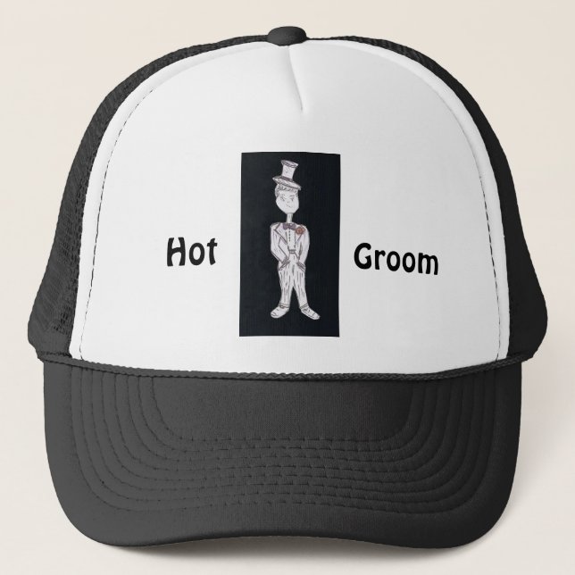 Gorra De Camionero Hot Groom (Anverso)