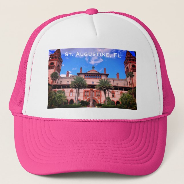 Gorra De Camionero Hotel St. Augustine, FL - Ponce de Leon (Anverso)