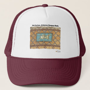 Gorra De Camionero HotSprings, AR Quapaw Dome Tiles II Regalos