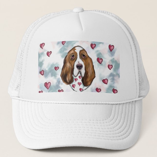 Gorra De Camionero Hound Basset (Anverso)