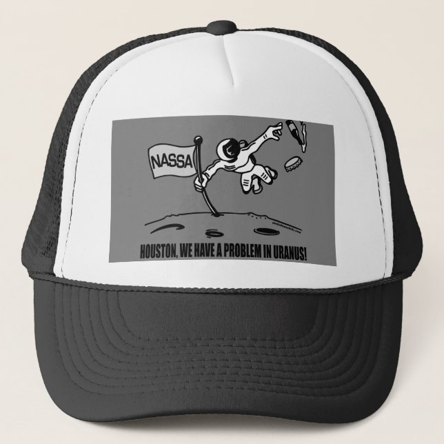 GORRA DE CAMIONERO HOUSTON TENEMOS UN PROBLEMA (Anverso)
