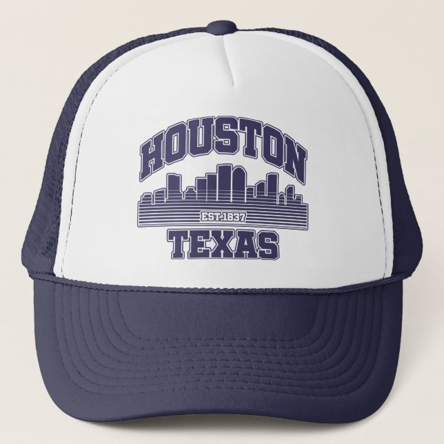 Gorra De Camionero Houston, Texas (Anverso)