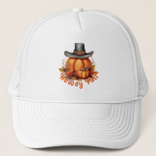 Gorra De Camionero Howdy Fall - Rústicos Vibes otoñales