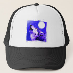 Gorra De Camionero Howling Wolf