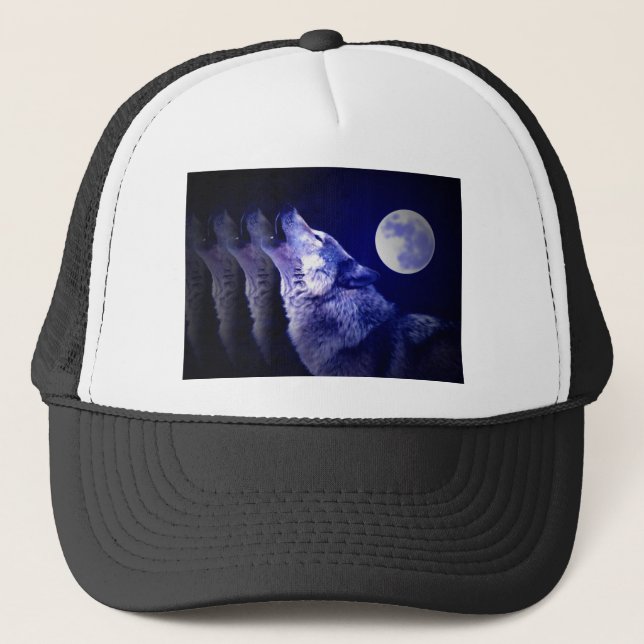 Gorra De Camionero Howling Wolf (Anverso)