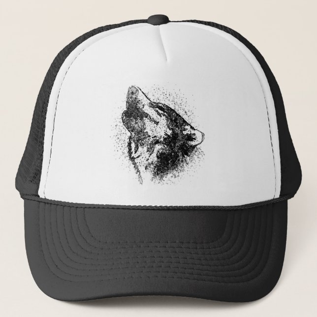 Gorra De Camionero Howling Wolf (Anverso)