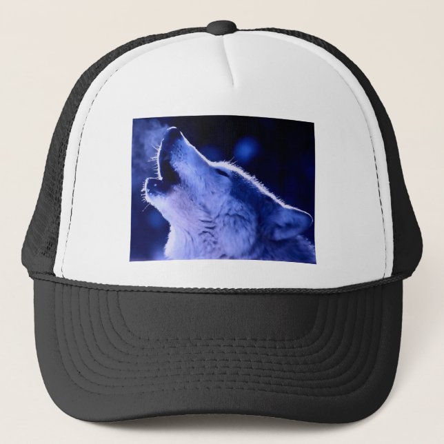 Gorra De Camionero Howling Wolf (Anverso)
