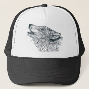 Gorra De Camionero Howling Wolf