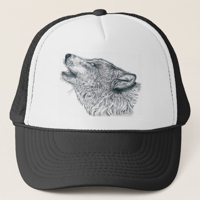 Gorra De Camionero Howling Wolf (Anverso)