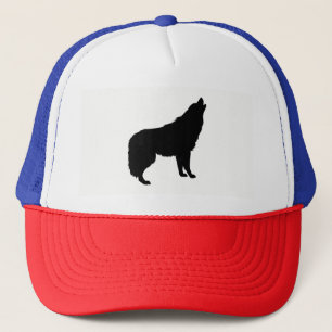 Gorra De Camionero Howling Wolf Silhouette