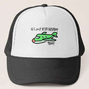 Gorra De Camionero Hoy es mi décimo cumpleaños
