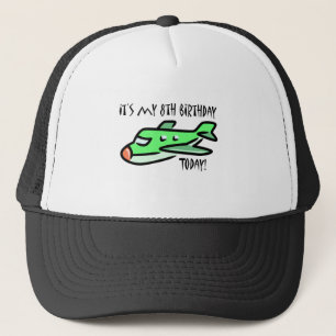 Gorra De Camionero Hoy es mi octavo cumpleaños