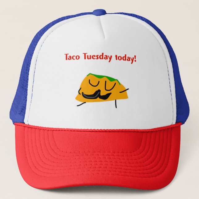 Gorra De Camionero ¡Hoy martes Taco! (Anverso)