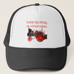 Gorra De Camionero ¡Hoy me pongo fuerte como locomotora!