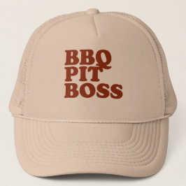 Gorra De Camionero Hoyo Boss del Bbq