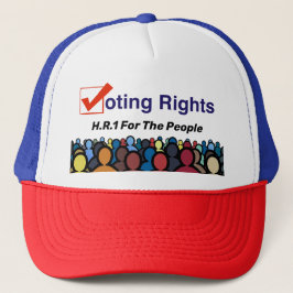 Gorra De Camionero HR1 Ley de derechos de voto para el pueblo