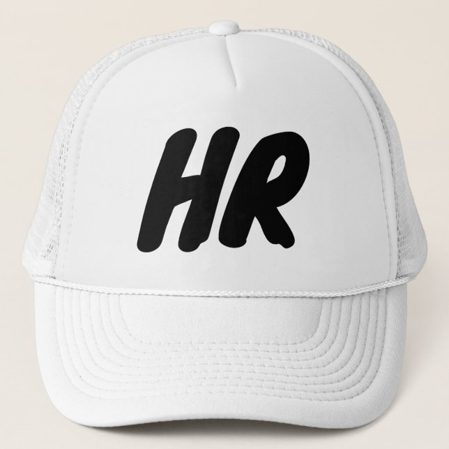 Gorra De Camionero HR - Departamento de Recursos Humanos - (Anverso)
