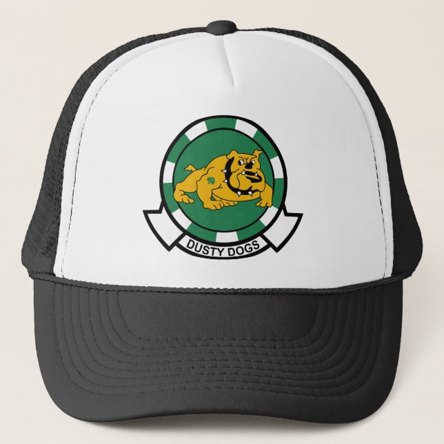 Gorra De Camionero HSC - 7 perros con polvo (Anverso)