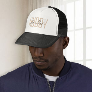 Gorra De Camionero Hubby, personalized gift for husband, future Mr.
