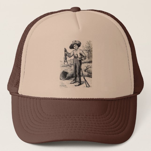 Gorra De Camionero Huckleberry Finn (Anverso)