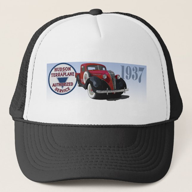 Gorra De Camionero Hudson Terraplane 1937 (Anverso)