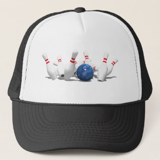 Gorra De Camionero ¡Huelga! Bolas de bolos y pines: