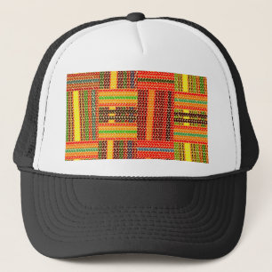 Gorra De Camionero huella kente africana
