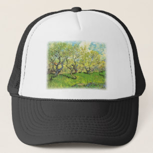 Gorra De Camionero Huerto en flor copia de Van Gogh