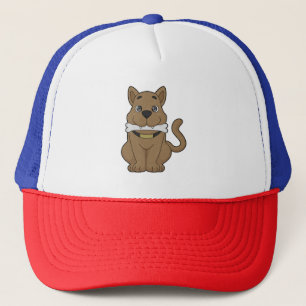 Gorra De Camionero Hueso de perro