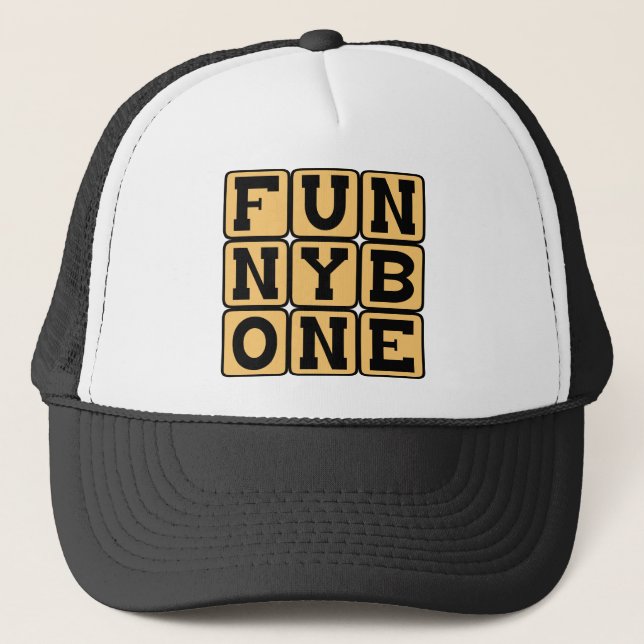 Gorra De Camionero Hueso Funny, Húmero (Anverso)