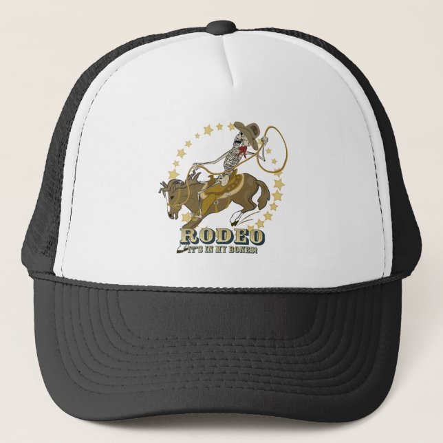Gorra De Camionero Huesos rodeo (Anverso)