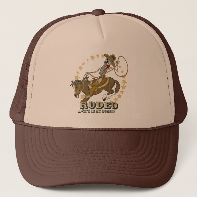 Gorra De Camionero Huesos rodeo (Anverso)