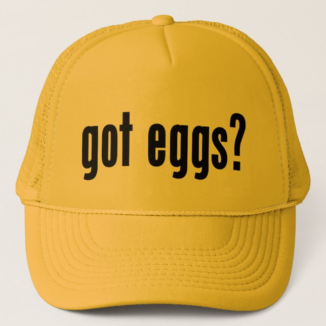 Gorra De Camionero ¿huevos conseguidos? (Anverso)